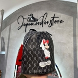 Balo Mini MLB x DISNEY Monogram NYK Black | 32BGK1011-50L