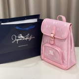 Balo MLB Jacquard Diamond Monogram Pink 7ABKMD45N-50PKL