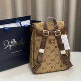 Balo MLB Jacquard Diamond Monogram Brown 7ABKMD74N-50BGS