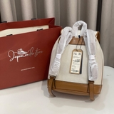 Balo WHOAU Steve Cream Brown Backpack WHBGF2211A