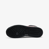 Giày Nike Air Jordan 1 Mid Black Fire Red (GS) | 554725-079
