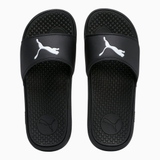 Dép Puma Cool Cat Black Logo White 371016 04