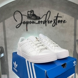 Giày Adidas Court Tourino J Full White H00764