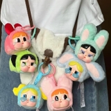 Crybaby × Powerpuff Girls Labubu Macarons Series Pop Mart