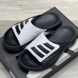 Dép Adidas Lightblaze Core Black Cloud White JS3588
