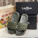 Dép LifeWork Spacerun Multi Radogram Khaki LW245SH113