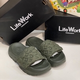 Dép LifeWork Spacerun Multi Radogram Khaki LW245SH113