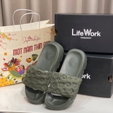 Dép LifeWork Spacerun Multi Radogram Khaki LW245SH113