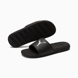 Dép Puma Cool Cat Black Sliver 381704 01