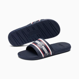 Dép Puma Cool Cat Navy Stripe Repeat 385887-04
