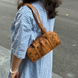 Túi Champion Boston Shoulder Brown 26SSTZ036