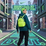 Balo Nike Just Do It Mini Volt Green BA5559-703
