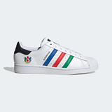 Giày Adidas Superstar J Colorful Stripes Cloud White FW5236