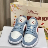 Giày Nike Air Jordan 1 Low Blue Whisper DC0774-164
