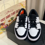 Giày Nike Air Jordan Nu Retro 1 Low White Black DV5141-100