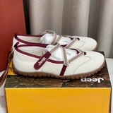 Giày Jeep Outdoor Low Top Begie Red P651W13111