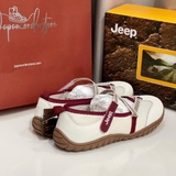 Giày Jeep Outdoor Low Top Begie Red P651W13111
