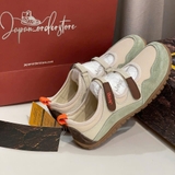 Giày Jeep Low Top Cream Green Light P651W13112