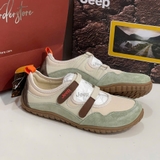 Giày Jeep Low Top Cream Green Light P651W13112