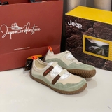 Giày Jeep Low Top Cream Green Light P651W13112