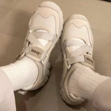 Giày Jeep Mary Jane Velcro ''Grey'' PD241WAS873