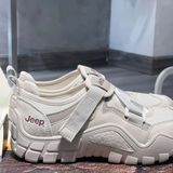 Giày Jeep Mary Jane Velcro ''Grey'' PD241WAS873