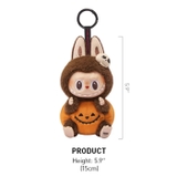 Happy Halloween Party Sitting Pumpkin - Labubu quả bí halloween Pop Mart