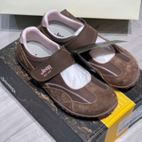Giày Jeep Mary Jane Comfort Velcro "Brown" | P661W3399