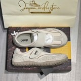 Giày Jeep Mary Jane Comfort Velcro "Grey" | P661W3399