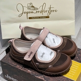 Giày Jeep Mary Jane Pink Brown 2026 | P661W3363