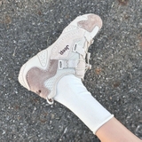 Giày Jeep Mary Jane Retro Anti Slip Taupe Beige PX241WAS964