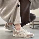 Giày Jeep Mary Jane Retro Anti Slip Taupe Beige PX241WAS964