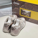 Giày Jeep Mary Jane Retro Anti Slip Taupe Beige PX241WAS964