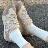 Giày Jeep Mary Jane Retro Anti Slip Taupe Beige PX241WAS964