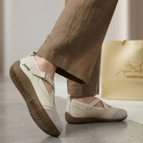 Giày Jeep Mary Jane Toe Ballet "Beige" P661W13310