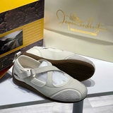 Giày Jeep Mary Jane Toe Ballet "Beige" P661W13310