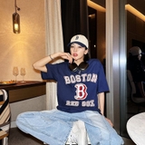 Nón MLB Boston Red Sox White Navy 3ACP3303N-43NYS