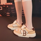 Giày MLB Chunky Liner Low Boston Red Sox Beige 3ASXCA12N-43BGS