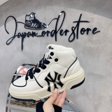 Giày MLB Chunky Liner High White Black 3ASXCB12N - 50IVS