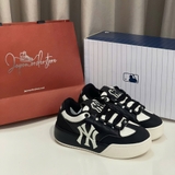 Giày MLB Chunky Wide New York Yankees Black 3ASXCCW3N-50BKS