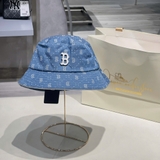 Nón MLB Denim Monogram Boston Red Sox 3AHTMD13N-43SBL