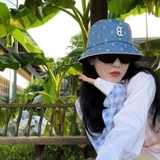 Nón MLB Denim Monogram Boston Red Sox 3AHTMD13N-43SBL