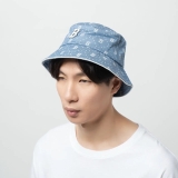 Nón MLB Denim Monogram Boston Red Sox 3AHTMD13N-43SBL