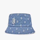 Nón MLB Denim Monogram Boston Red Sox 3AHTMD13N-43SBL