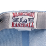 Nón MLB Logo-embroidered Denim 3ACPDM04N-50BLL