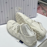 Giày MLB Flair Mary Jane NY Yankees Cream 3ASXMJ56N-50IVS