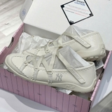 Giày MLB Flair Mary Jane NY Yankees Cream 3ASXMJ56N-50IVS