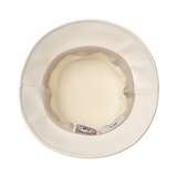 Nón MLB Monogram Leather Bucket White New York 3AHTM034N-50CRD