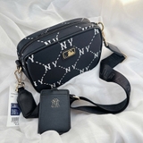Túi MLB Dia Mono Camera New York Black 7ACRMDA45N-50BKS