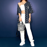 Balo Mini MLB Monogram Diamond NYK 3ABKS031N-50GRS